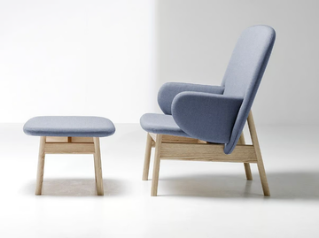 ALA - Upholstered armchair with armrests by La Cividina - view 2